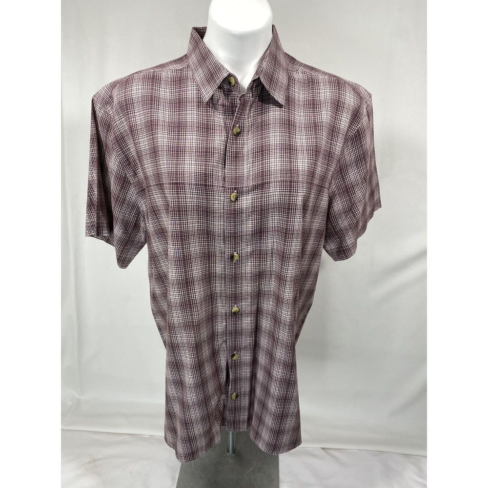 Mountain Warehouse Shirt‎ Mens Large Plaid Gorpcore Outdoor Hiking Casual